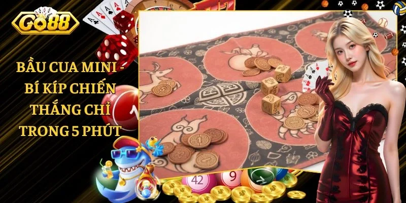 Bầu Cua Mini - Bí Kíp Chiến Thắng Chỉ Trong 5 Phút