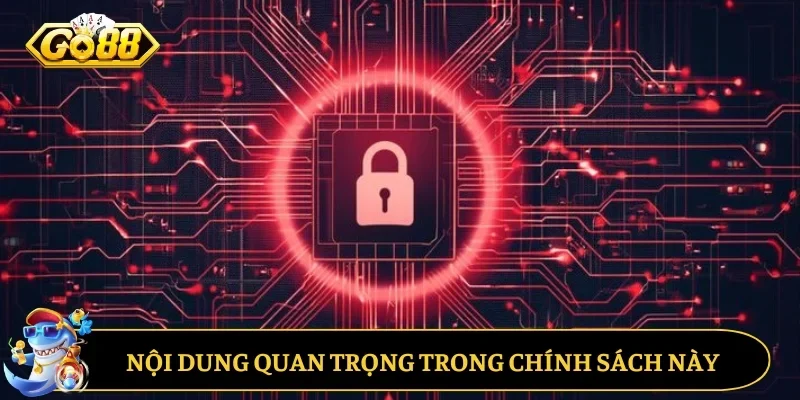 Nội dung cấp thiết trong chính sách này