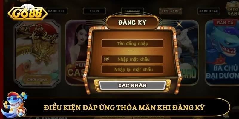 Cung cấp dữ liệu chính xác khi thực hiện tạo ID