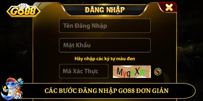 Các bước đăng nhập GO88 đơn giản cho newbie