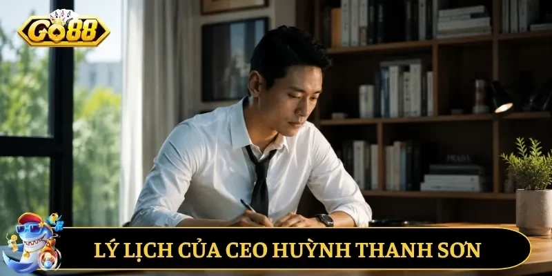 Lý lịch của CEO Huỳnh Thanh Sơn